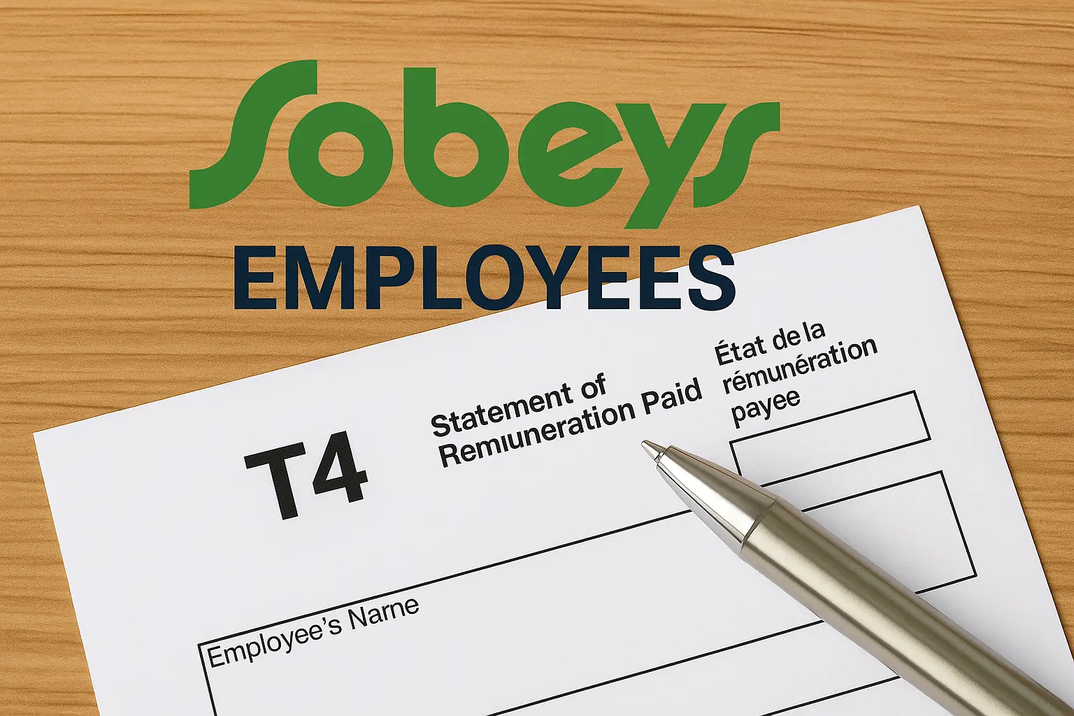 sobeys t4 form
