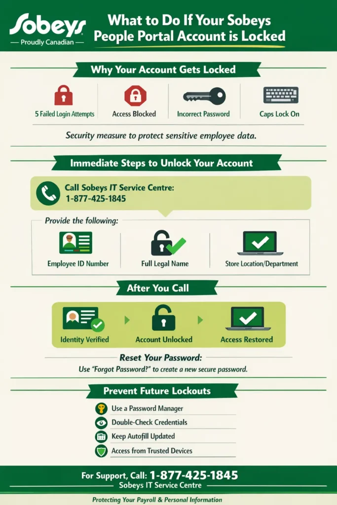 What to Do If Your Sobeys People Portal Account Is Locked